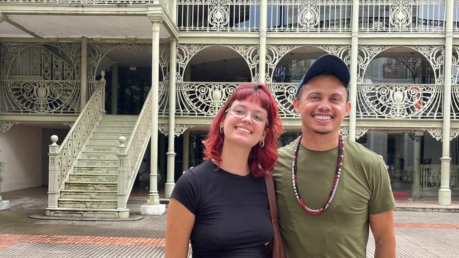 Sofia Dal Piaz e Silvero Pereira: um encontro inesquec�vel! - Foto: Lu�s Longhini