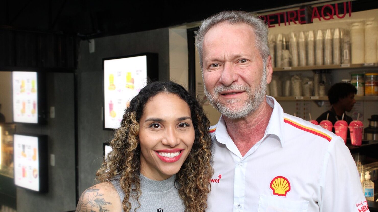 Diana e Peninha em clique especial durante o evento exclusivo da Juistreet em Conc�rdia. - Foto: Lu�s Longhini